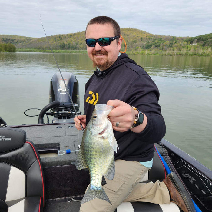 Crappies on the Move - Baits to Cover Water and Locate Roaming Schools
