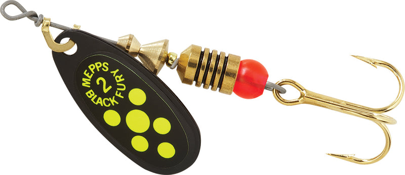 Mepps Black Fury Spinners 1/6 oz.