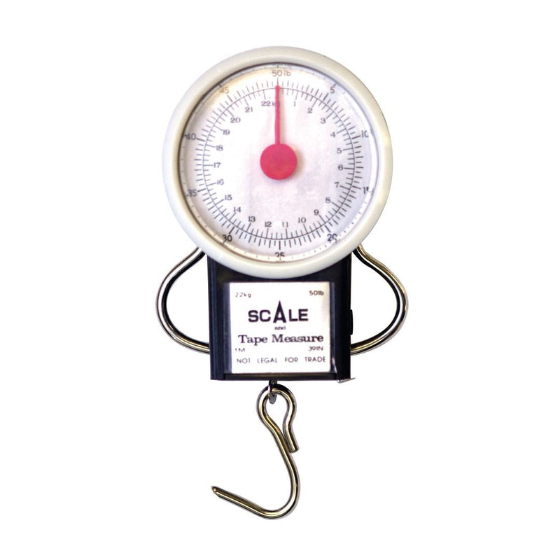 Eagle Claw 50lb Dial Scale and Tape Measure