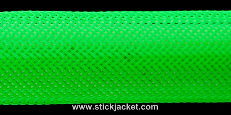 2008-Neon-Green-Casting-Stick-Jacket-Fishing-Rod-Cover-UPC-180655000089-5-1-2x5-1-8-2