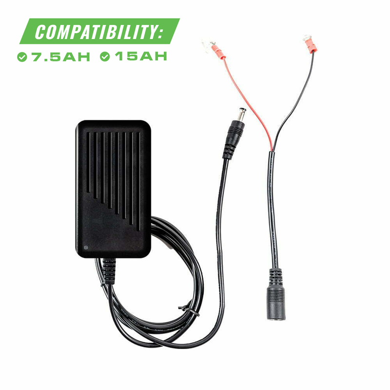 NORSK Lithium 2A 12.6V Lithium-Ion Battery Charger w/ Quick Connect Harness