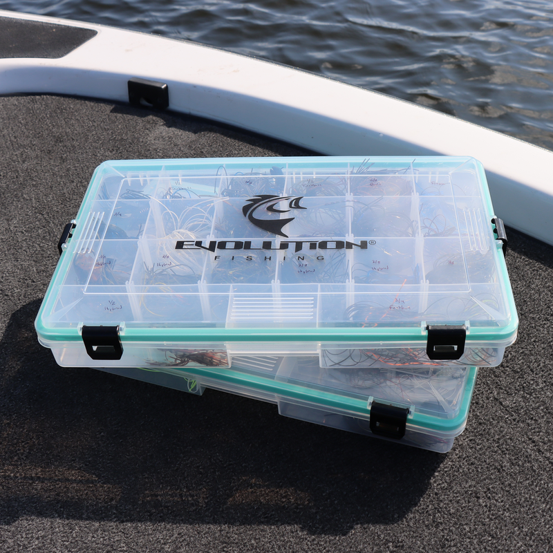 Evolution Outdoor 4-Latch Tackle Tray