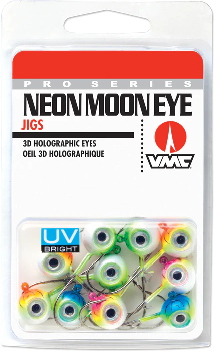 VMC UV Neon Moon Eye Jig Kits