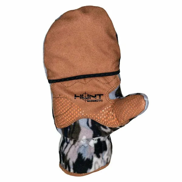 Fish Monkey Hunt Monkey Chilly Willie Fleece Flip Top Mitten