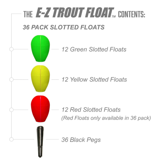 Trout Magnet E-Z Trout Float 36pk