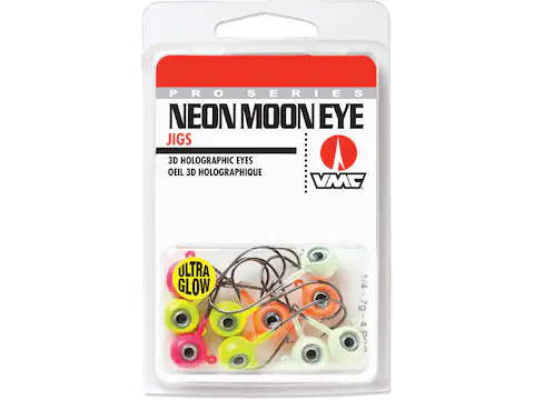 VMC Glow Neon Moon Eye Jig Kits