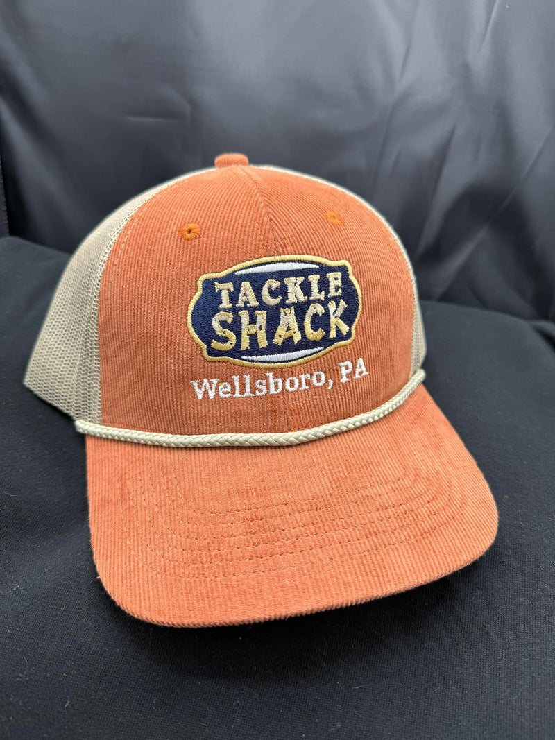 Tackle Shack Hat - Burnt Orange/Khaki