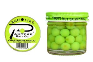 Pautzke  Balls O' Fire Salmon Eggs - Chartreuse Garlic