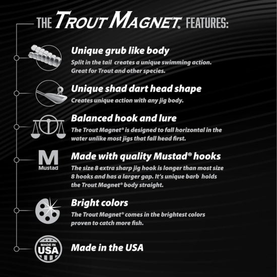 Trout Magnet 82 pc Neon Kit