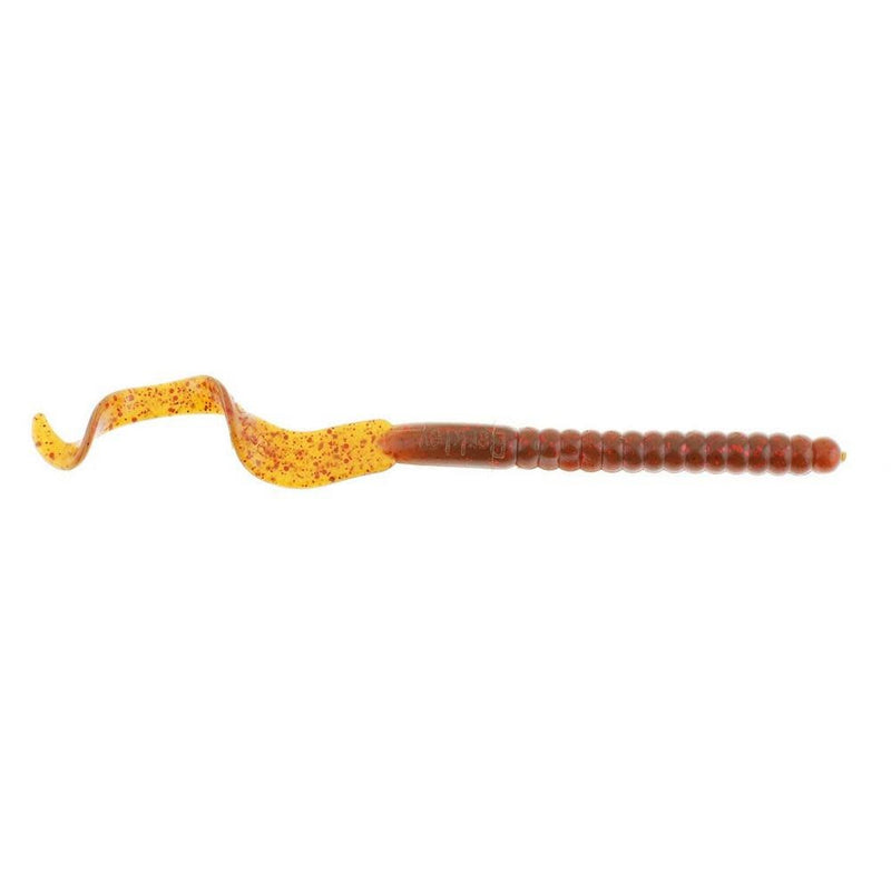 7 inch power worm motor oil red fleck