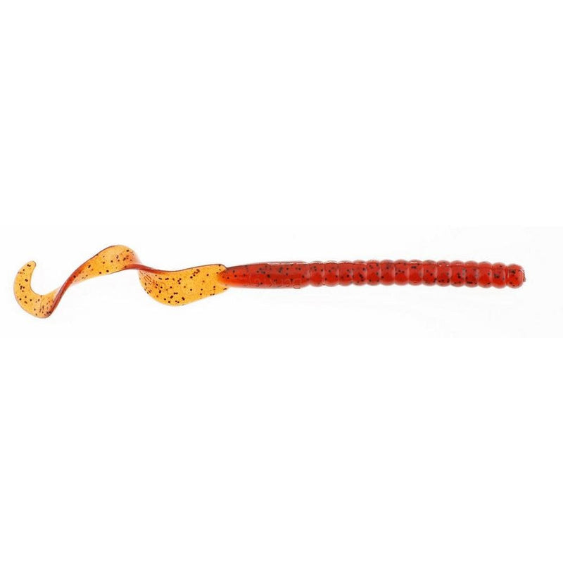 7 inch power worm pumpkinseed