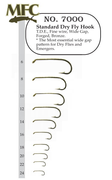 7000 Standard Dry Fly Hook
