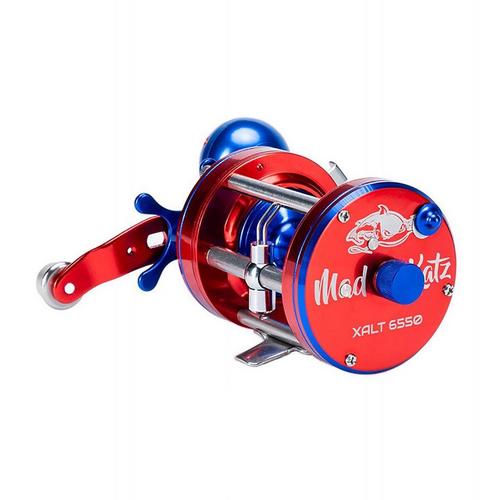 MadKatz Xalt 6550 Level Wind Casting Reel Patriot