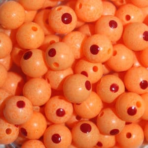Troutbeads BloodDot Eggs Beads