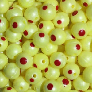 Troutbeads BloodDot Eggs Beads