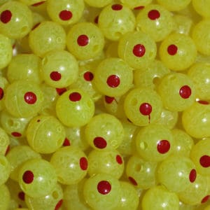 Troutbeads BloodDot Eggs Beads