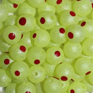 Troutbeads BloodDot Eggs Beads