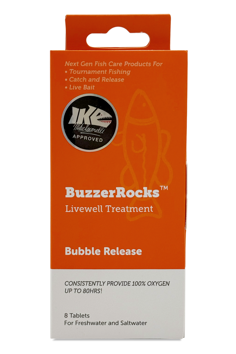 BuzzerRocks Livewell Treatment - Bubble Release