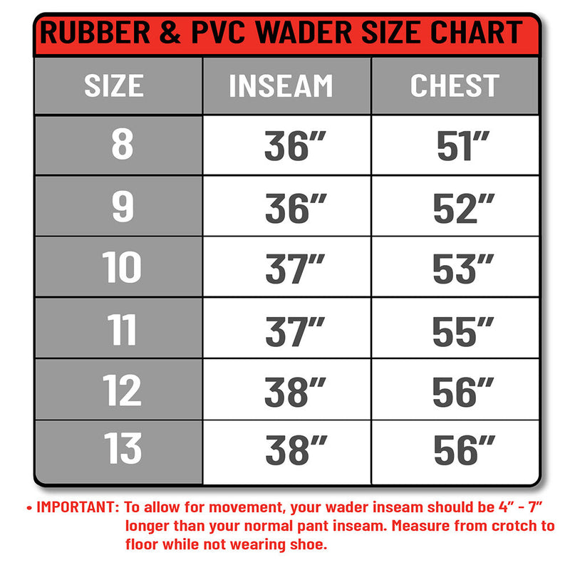 Paramount Slipstream Men's 2 Ply Nylon / PVC Cleated Sole Bootfoot Chest Waders