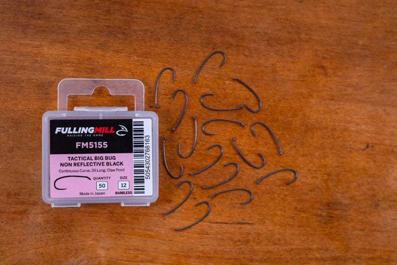 Fulling Mill Tactical FM5155 Big Bug Non Reflective Barbless Hook