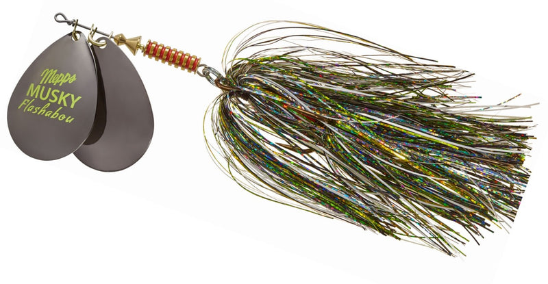 Mepps Musky Flashabou Double Blade Spinner