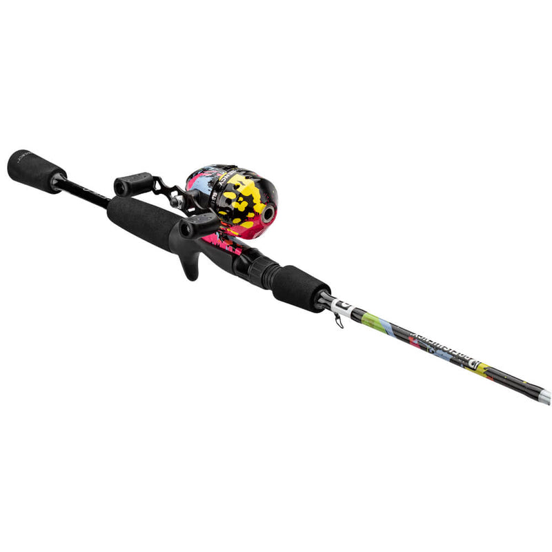 Profishinecy Splat Micro Spincast Combo