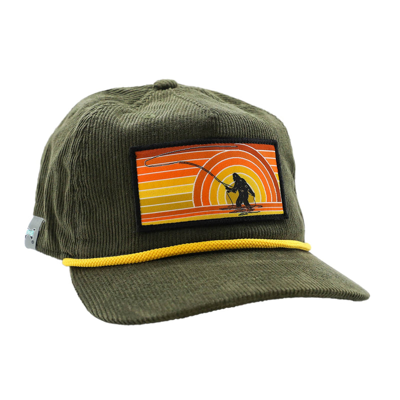 RepYourWater Sunset Squatch Hat Corduroy Edition Hat