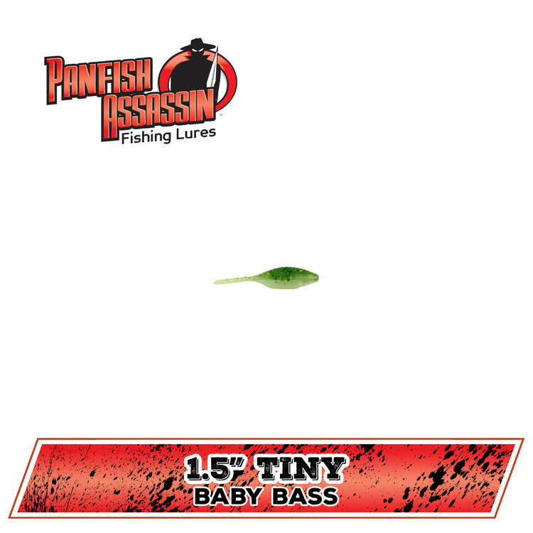 Bass Assassin 1.5" Tiny Shad