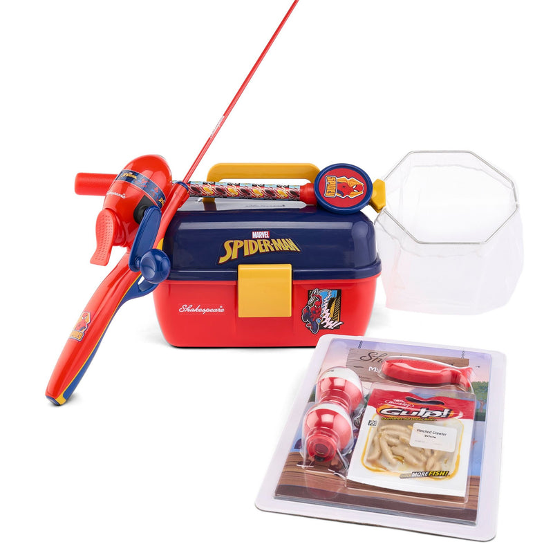 Shakespeare Spider-Man Fishing Kit