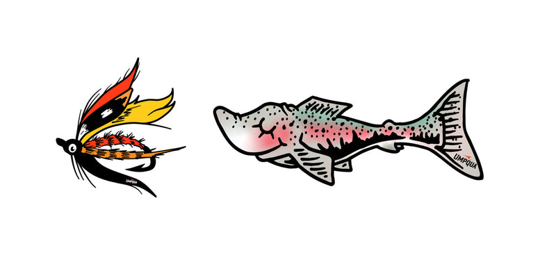 Umpqua Steelhead Seuss Sticker