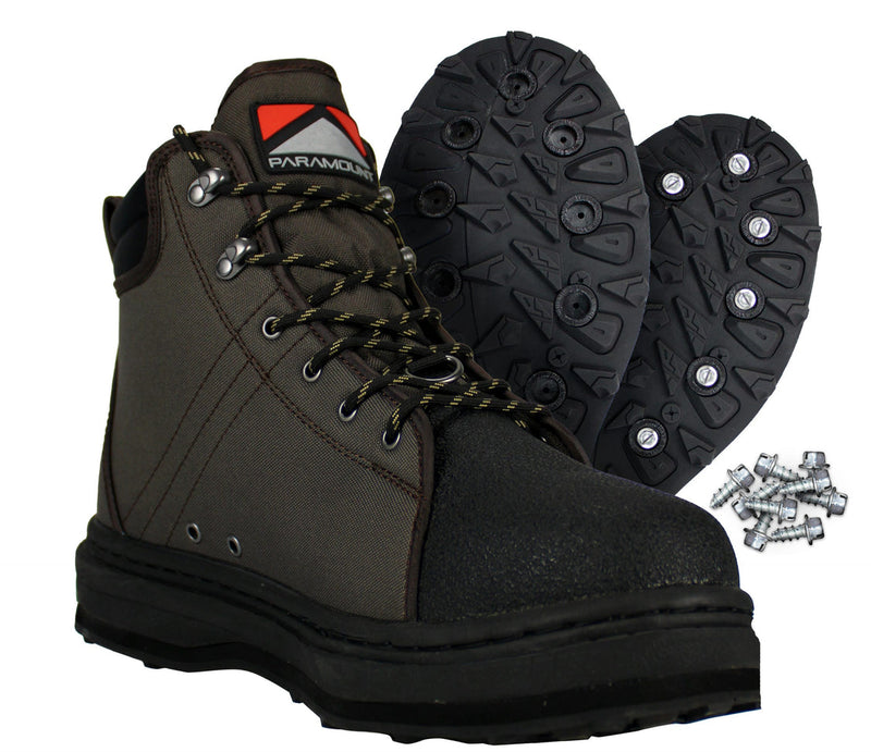 Paramount Stonefly Wading Shoe - Women's/Youth Cleated Sole with Studs W9