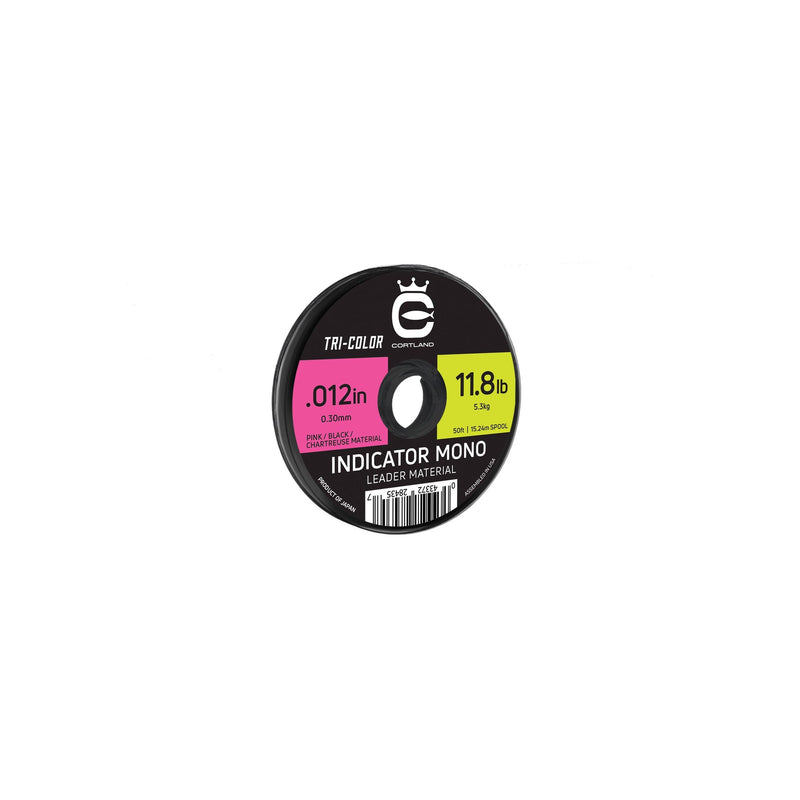 Cortland Indicator Mono Leader Material 50ft