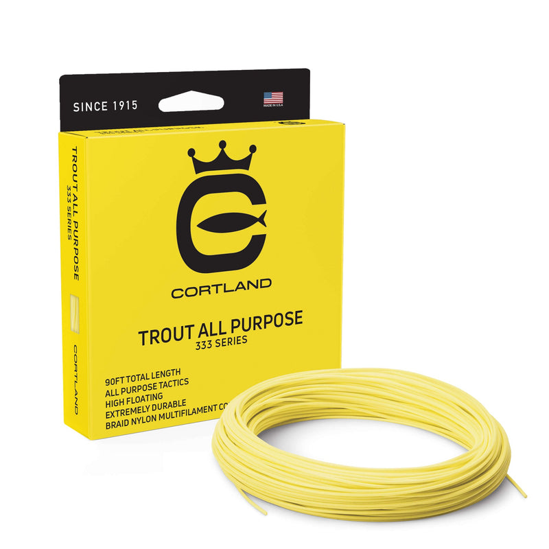 Cortland 333 Trout/All Purpose  Fly Line
