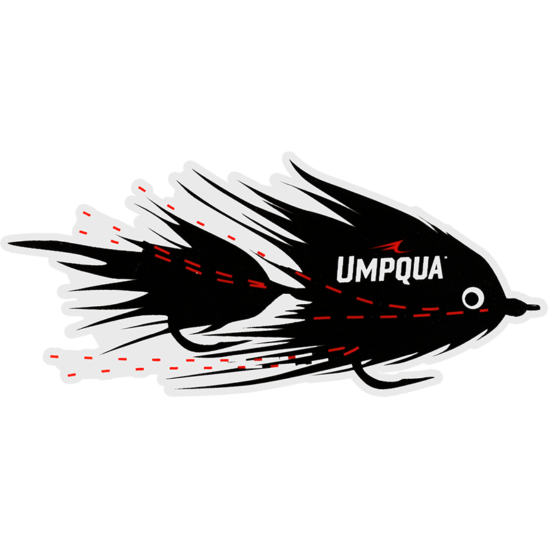 Umpqua Streamer Sticker