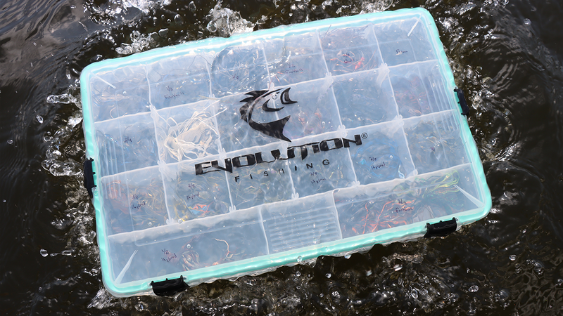 Evolution Outdoor 4-Latch Tackle Tray