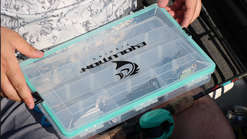 Evolution Outdoor 4-Latch Tackle Tray