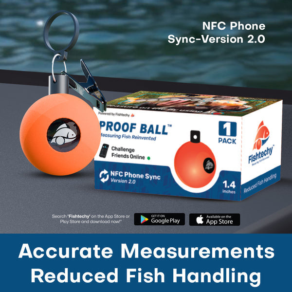 FishTechy Orange Proof Ball 2.0