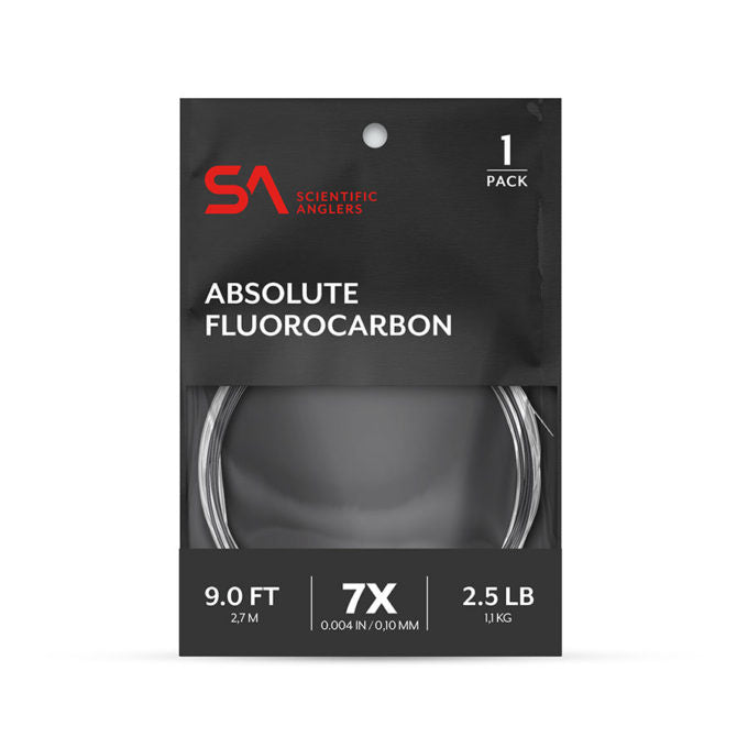Scientific Anglers Absolute Fluorocarbon Leader - 1 Pack