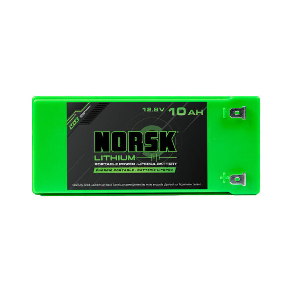 Norsk 12.8V 10Ah Lithium Battery with Charger