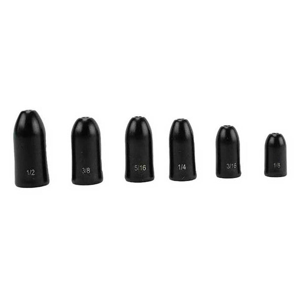 FishUSA Tungsten Worm Weights - Pro Pack