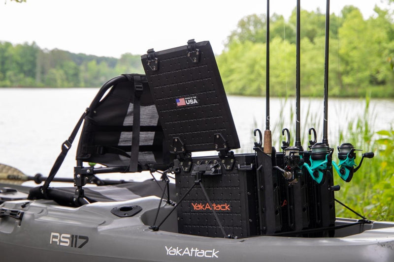YakAttack BlackPak Pro Kayak Fishing Crate