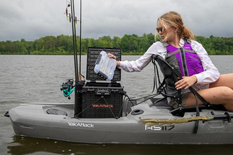 YakAttack BlackPak Pro Kayak Fishing Crate