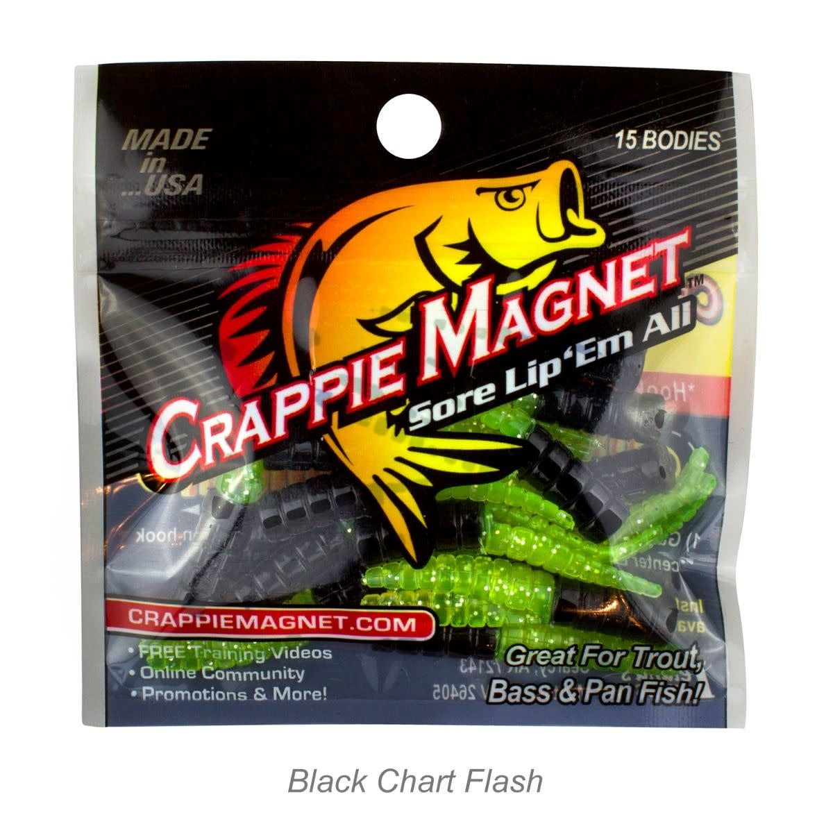 Crappie Magnet 15pc body pack — Tackle Shack