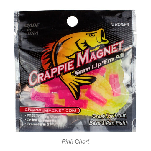 Crappie Magnet-Tackle Shack-87276-15pc-pink-chart