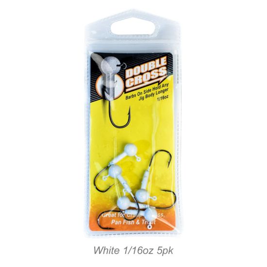 Crappie Magnet Double Cross Jig Heads