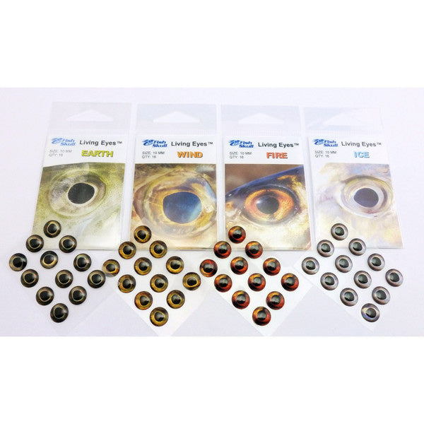 Flymen Fishing Company Fish-Skull Living Eyes