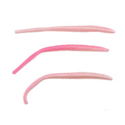 floating trout worm pink shad
