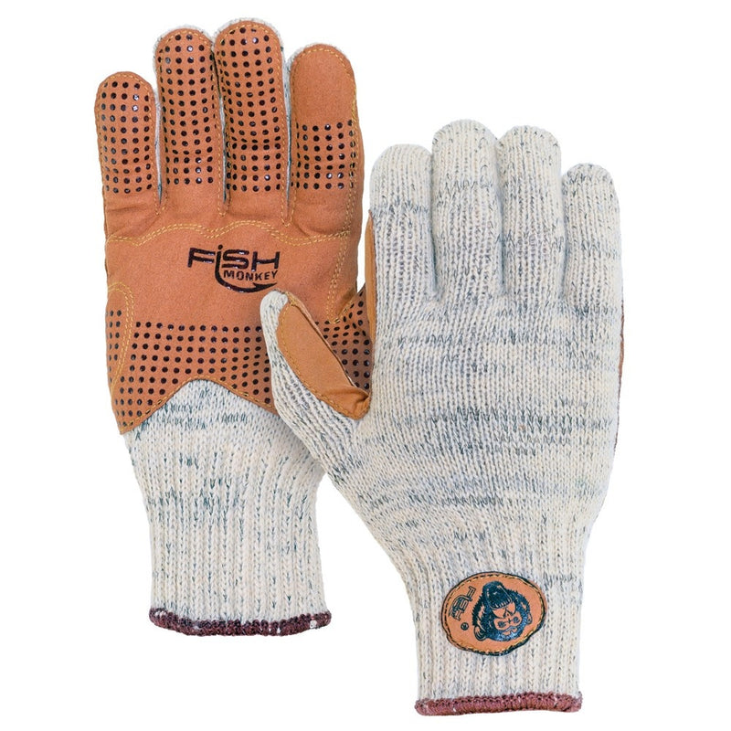 Fish Monkey Wooly Long Full Finger Wool Gloves