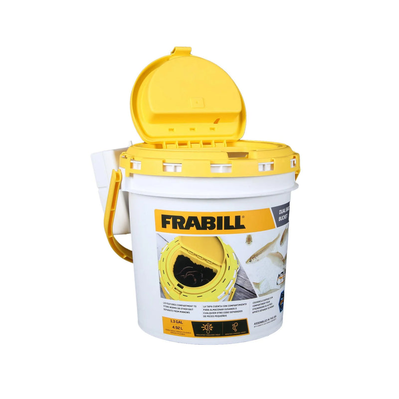 Frabill Dual Bait Bucket w/ Aerator