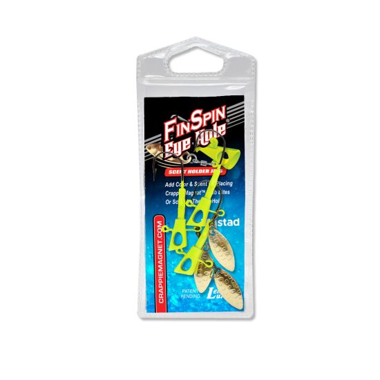 Crappie Magnet Fin Spin Eye Hole Jighead